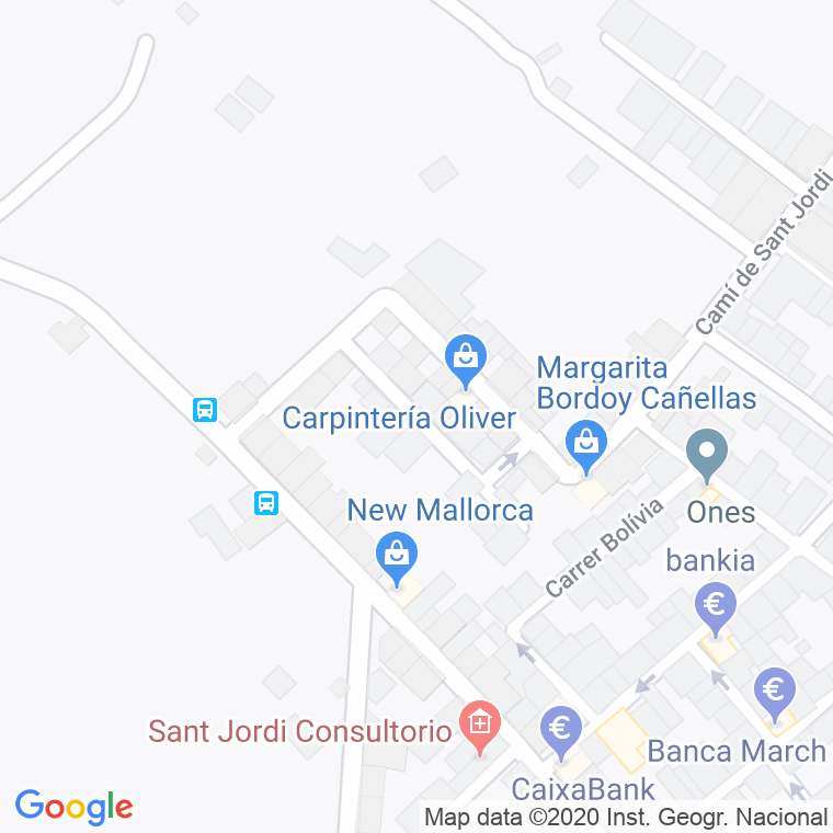 Código Postal calle Vicari Calafat en Palma de Mallorca