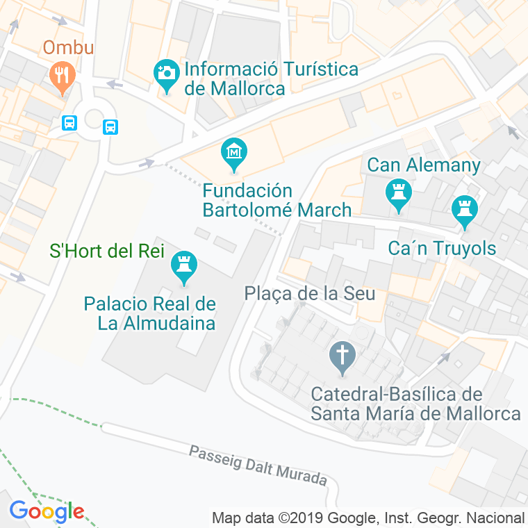 Código Postal calle Cuartel en Palma de Mallorca