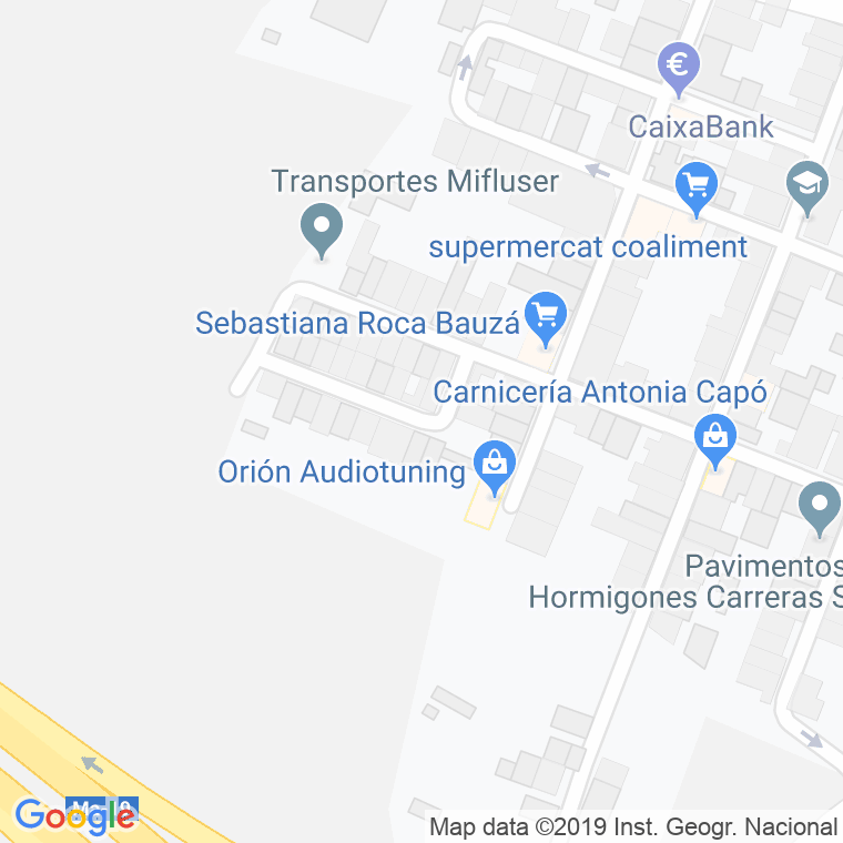Código Postal calle Jaume Olives en Palma de Mallorca