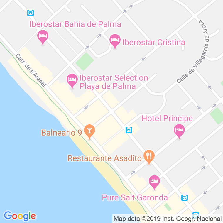 Código Postal calle Costa Brava en Palma de Mallorca