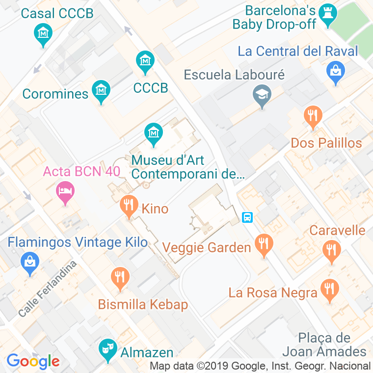 Código Postal calle Angels   (Impares Del 1 Al Final)  (Pares Del 2 Al Final) en Barcelona