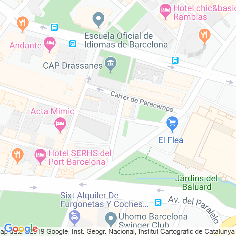 Código Postal calle Cid en Barcelona