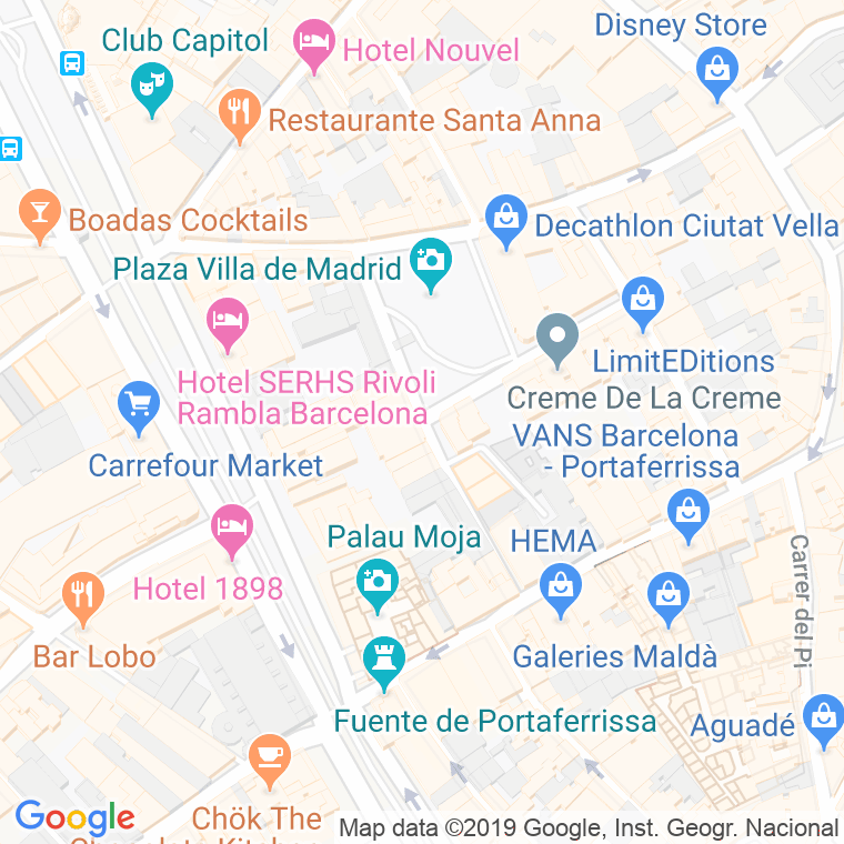 Código Postal calle Bot, D'en en Barcelona