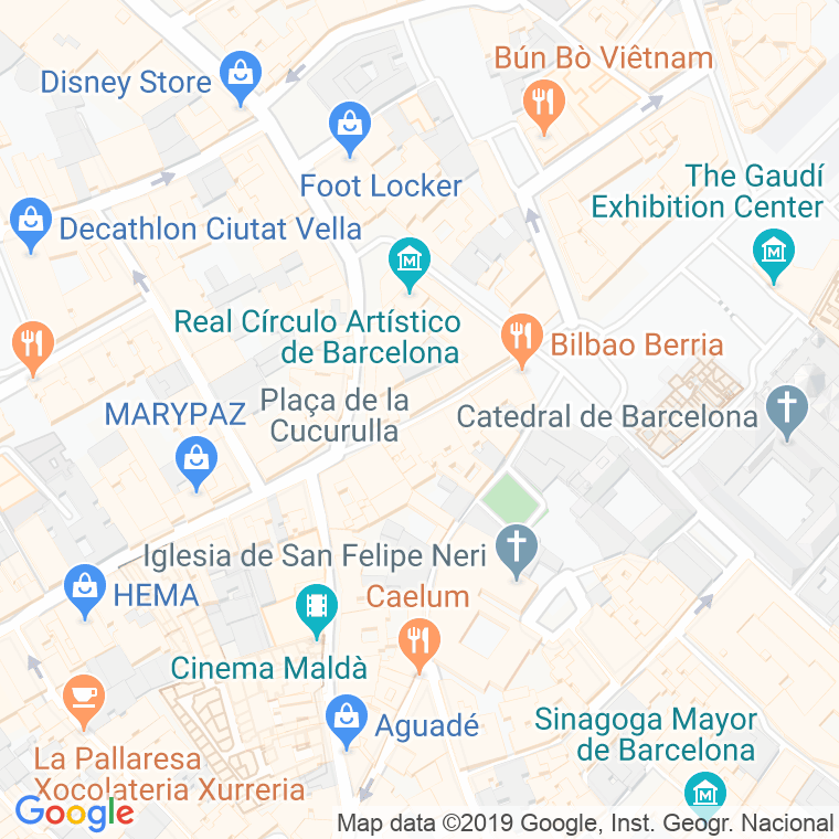 Código Postal calle Boters en Barcelona