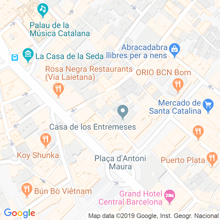Código Postal calle Beates en Barcelona
