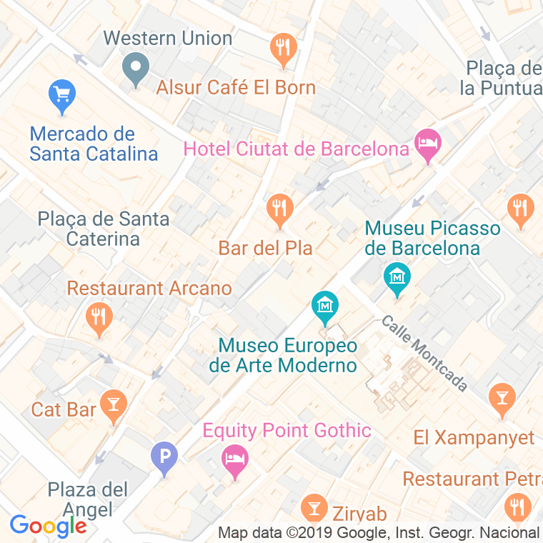 Código Postal calle Boquer en Barcelona