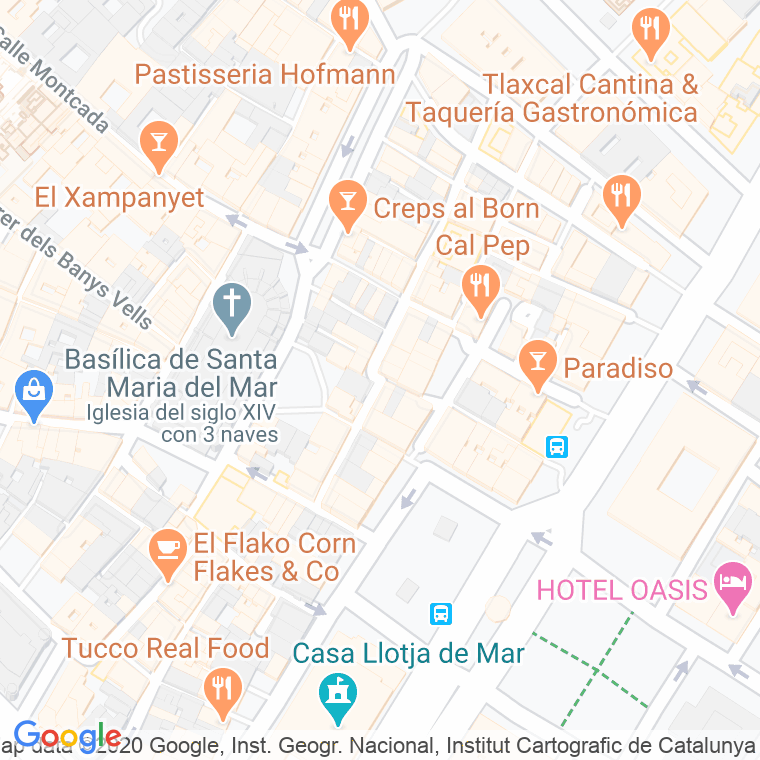 Código Postal calle Dames, Les en Barcelona