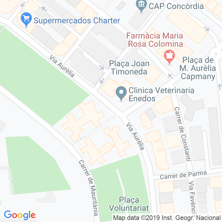 Código Postal calle Doctor Pont I Freixas, plaça en Barcelona