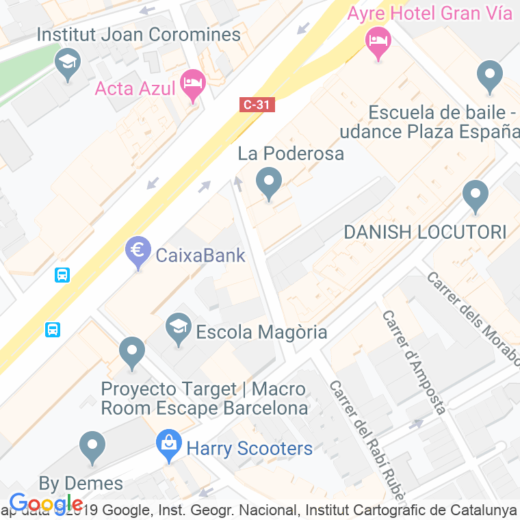 Código Postal calle Sant Germa en Barcelona
