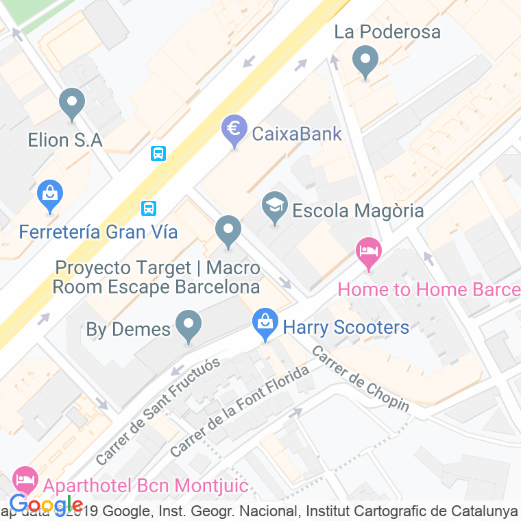 Código Postal calle Santa Dorotea en Barcelona