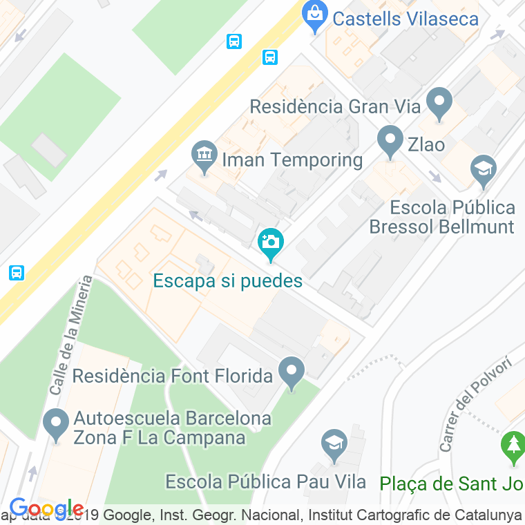 Código Postal calle Traja en Barcelona