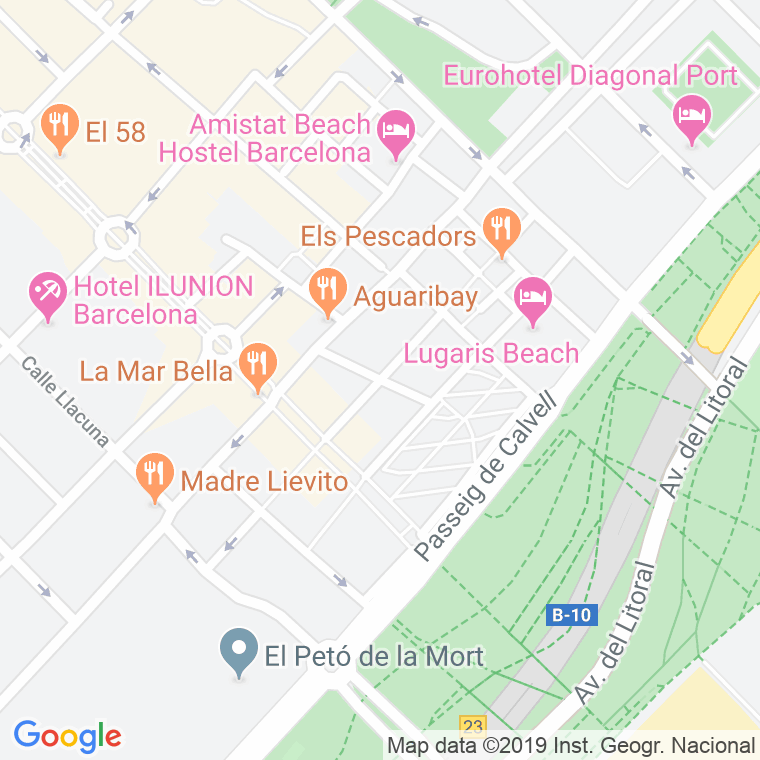 Código Postal calle Fernando Poo en Barcelona