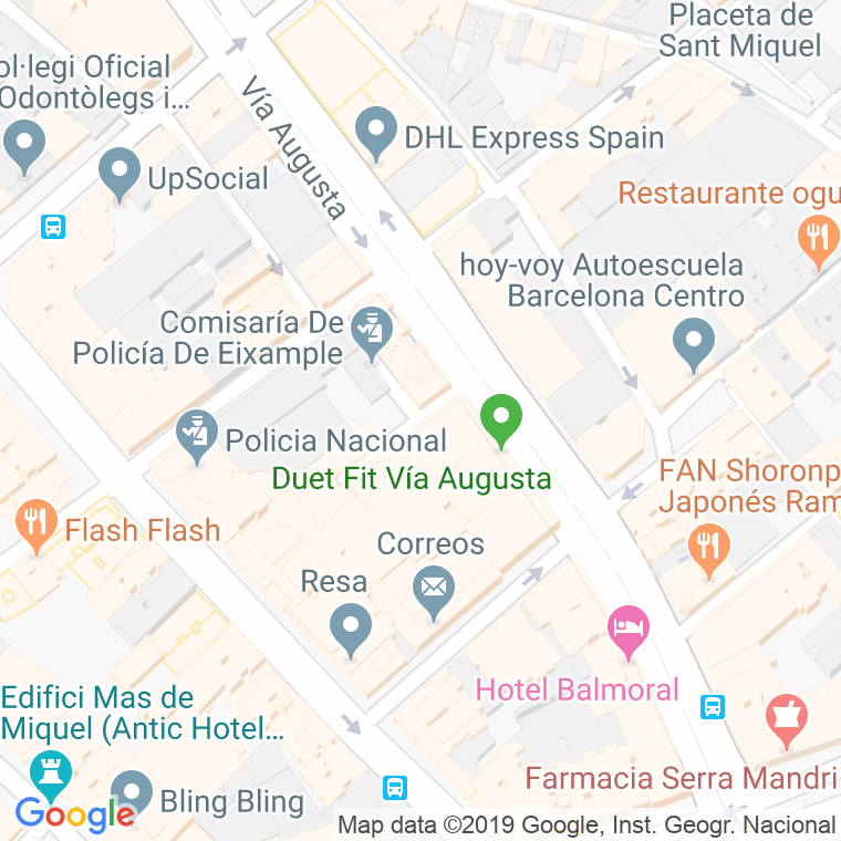 Código Postal calle Bosch en Barcelona