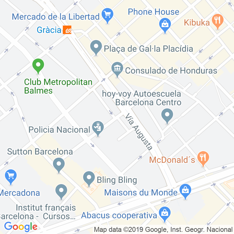 Código Postal calle Guadalajara en Barcelona