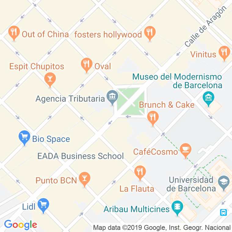 Código Postal calle Doctor Letamendi, Del, plaça (Impares Del 13 Al Final)  (Pares Del 14 Al Final) en Barcelona