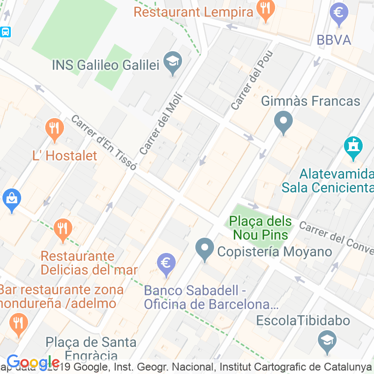 Código Postal calle Pou en Barcelona