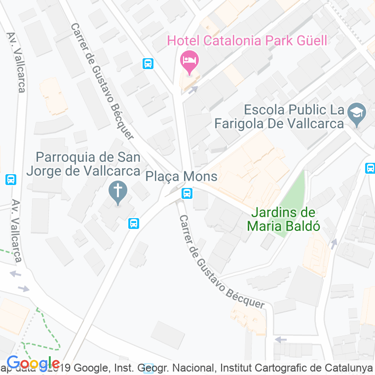 Código Postal calle Mare Nazaria March, plaça en Barcelona