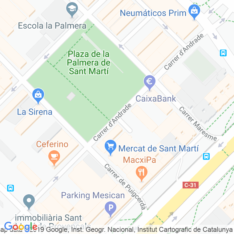Código Postal calle Gelida en Barcelona