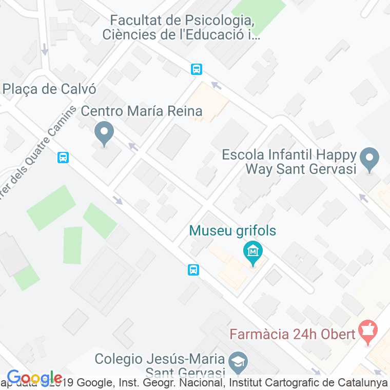 Código Postal calle Dominics en Barcelona