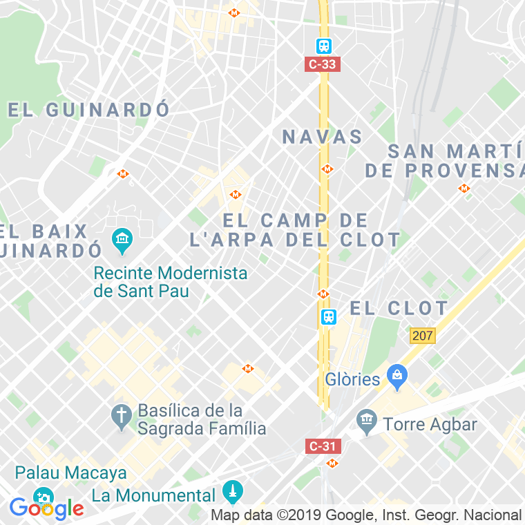 Código Postal calle Independencia   (Impares Del 1 Al 377)  (Pares Del 2 Al 378) en Barcelona