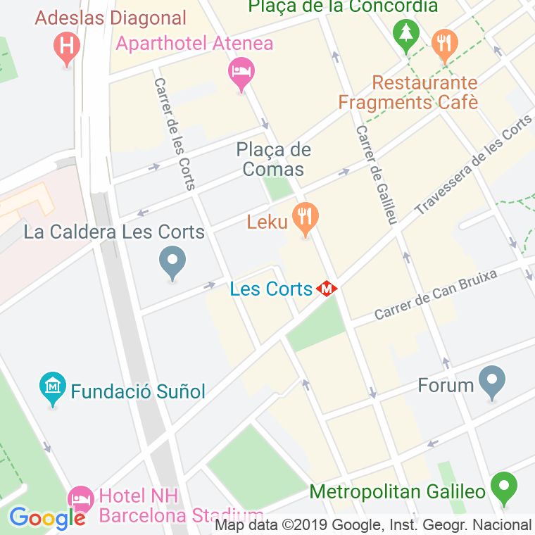Código Postal calle Doctor Nubiola I Espinos en Barcelona