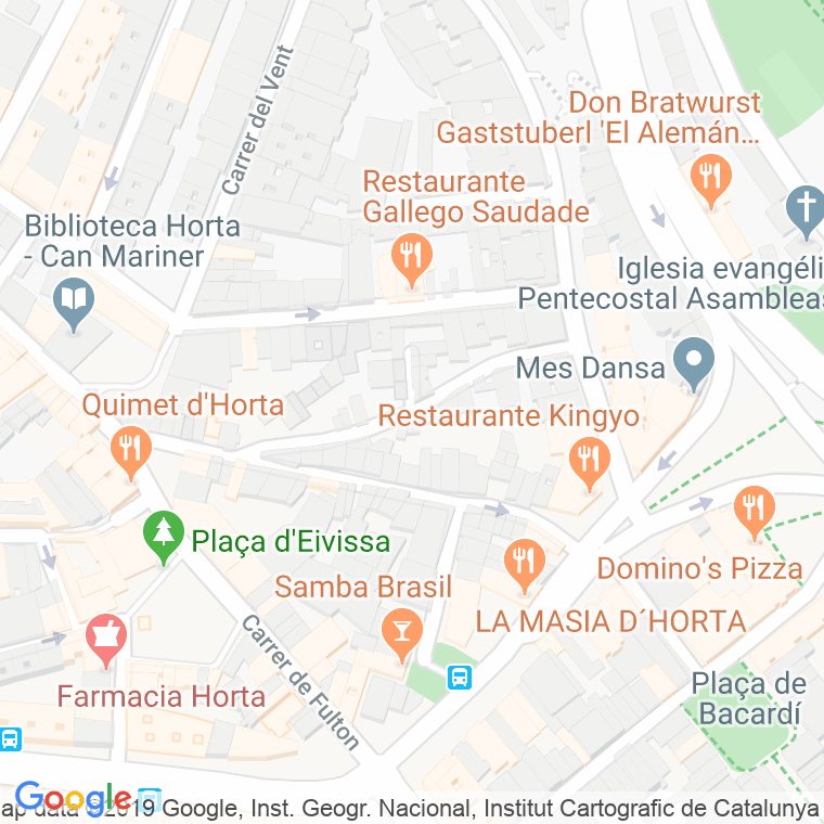 Código Postal calle Galla, De La en Barcelona