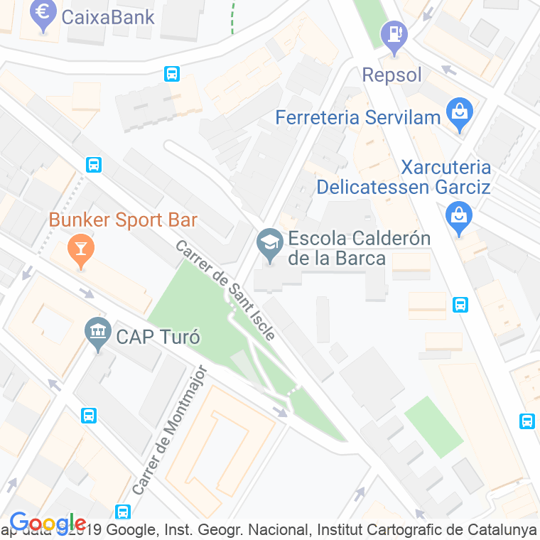 Código Postal calle Nil, Del en Barcelona