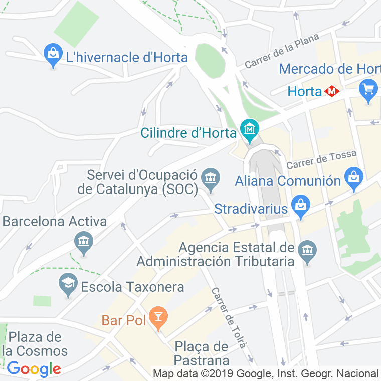 Código Postal calle Argimon en Barcelona