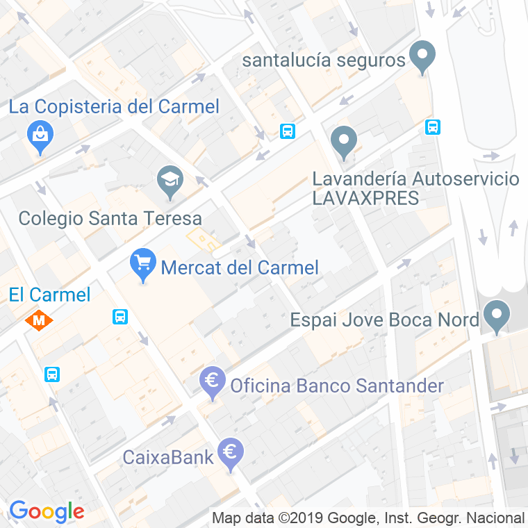 Código Postal calle Lugo, passatge en Barcelona