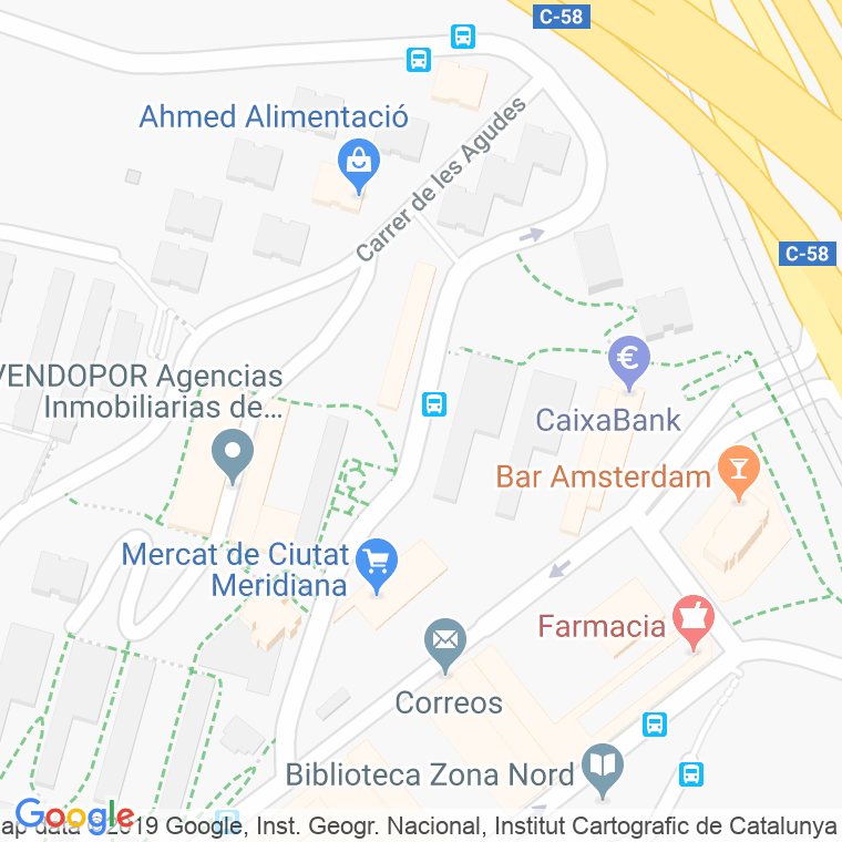 Código Postal calle Costabona en Barcelona