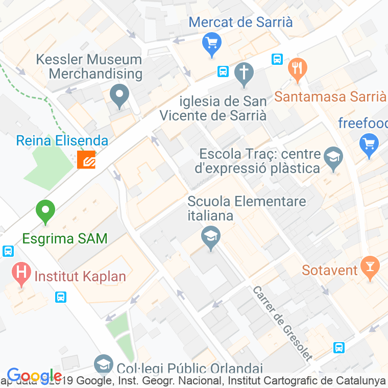 Código Postal calle Carme Karr en Barcelona