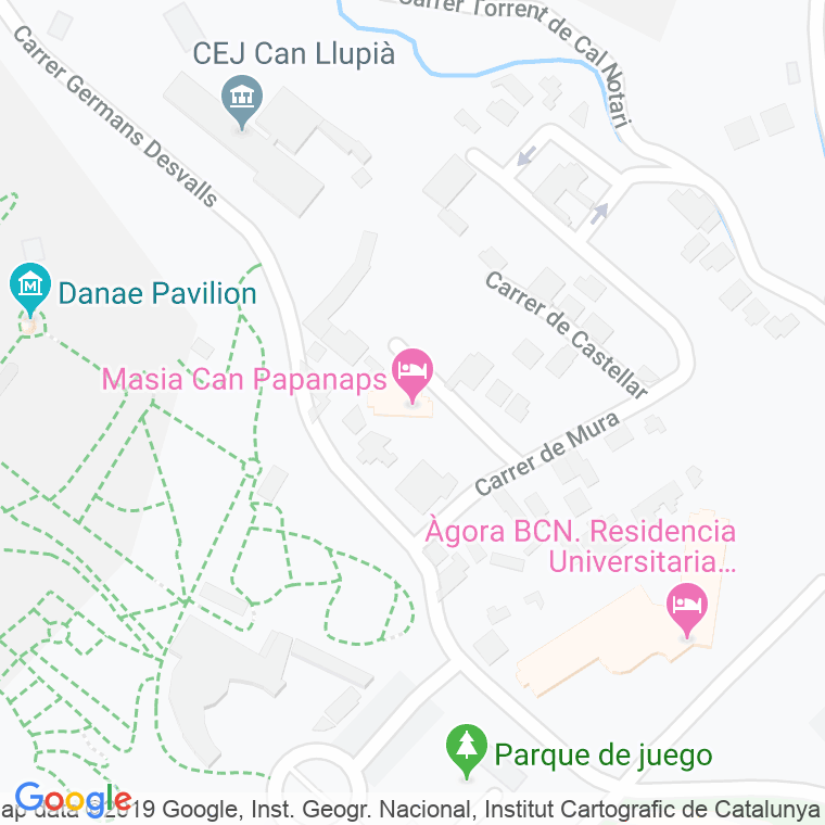 Código Postal calle Can Papanaps, De, torrent en Barcelona