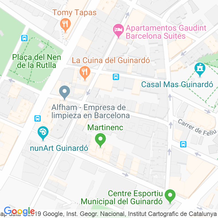 Código Postal calle Bisbal, La en Barcelona