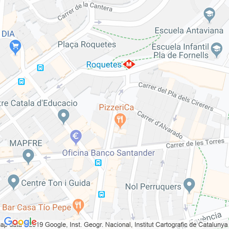 Código Postal calle Llopis, De   (Impares Del 1 Al Final)  (Pares Del 2 Al Final) en Barcelona