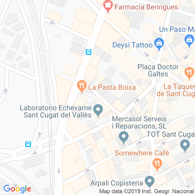 Código Postal calle Colomer, passeig en Sant Cugat del Vallés