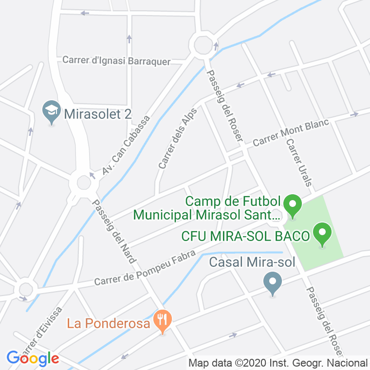 Código Postal calle Lugo, carrer en Sant Cugat del Vallés