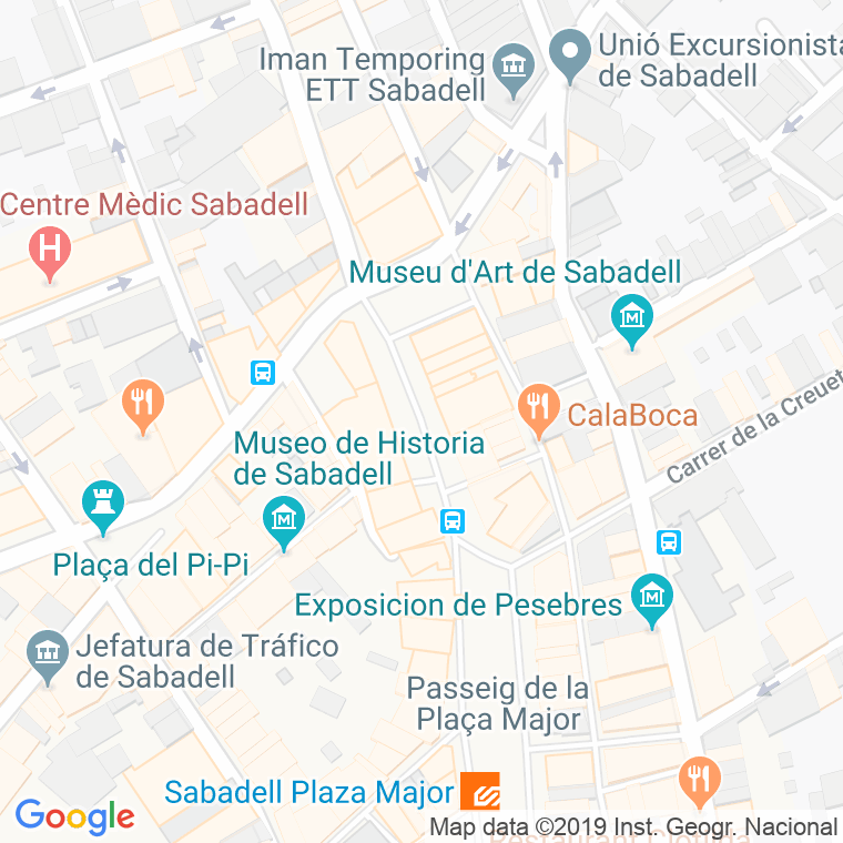 Código Postal calle Manresa, passeig (Impares Del 1 Al Final) en Sabadell