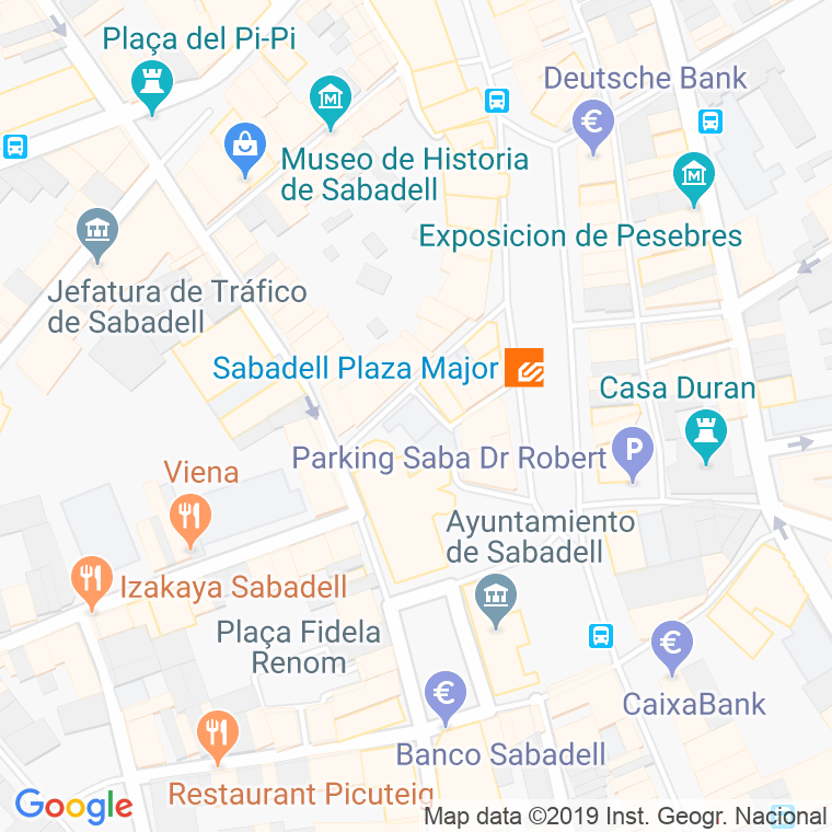 Código Postal calle Sant Feliu en Sabadell
