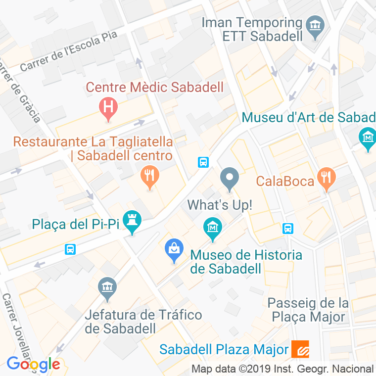 Código Postal calle Valls, De Les en Sabadell