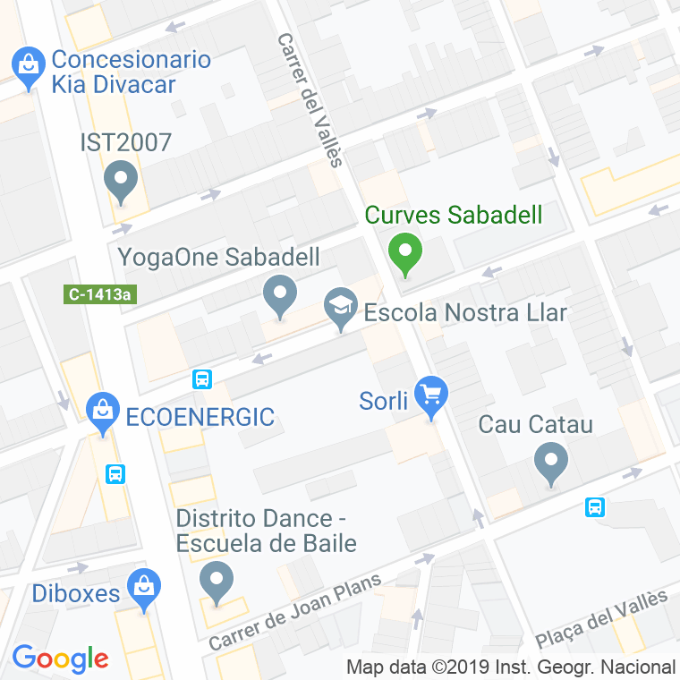 Código Postal calle Nostra Llar en Sabadell