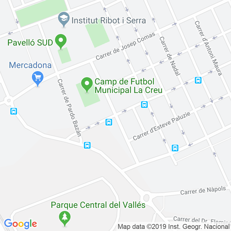 Código Postal calle Diego De Almagro en Sabadell