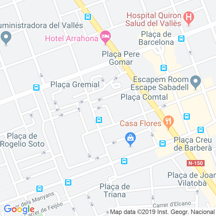 Código Postal calle Estampadors, Dels en Sabadell
