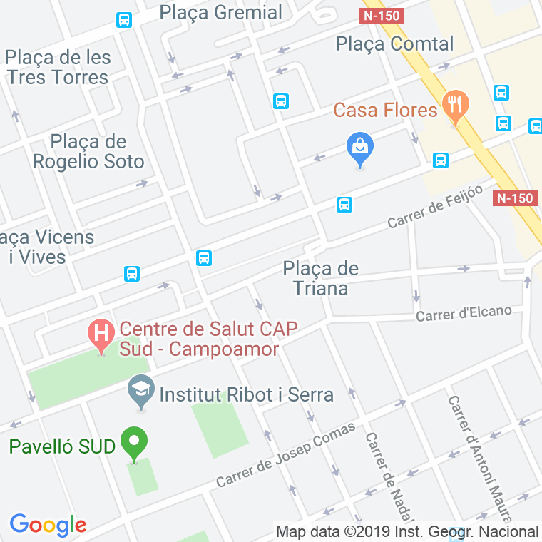 Código Postal calle Feijoo en Sabadell