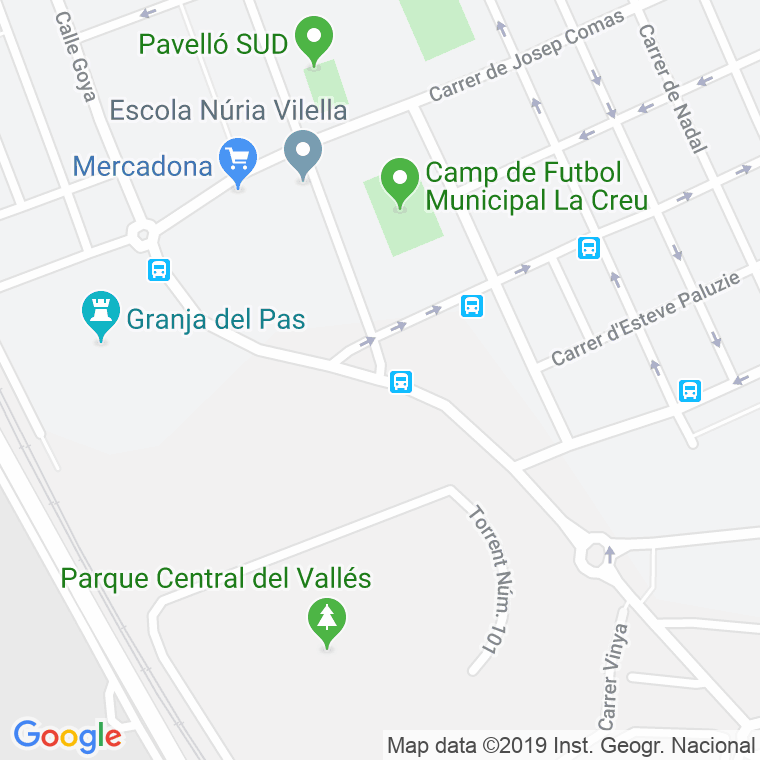 Código Postal calle Leonardo Da Vinci en Sabadell