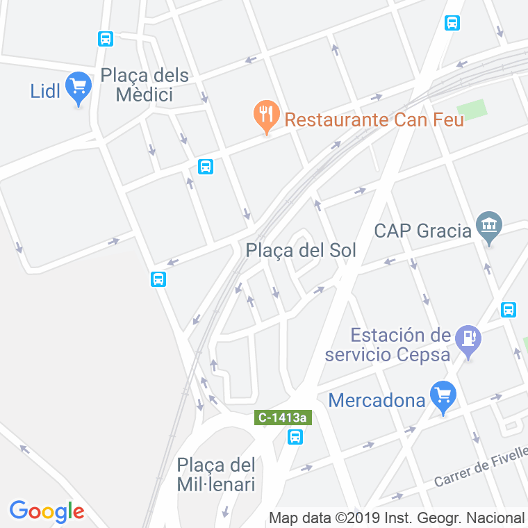 Código Postal calle Jupiter en Sabadell