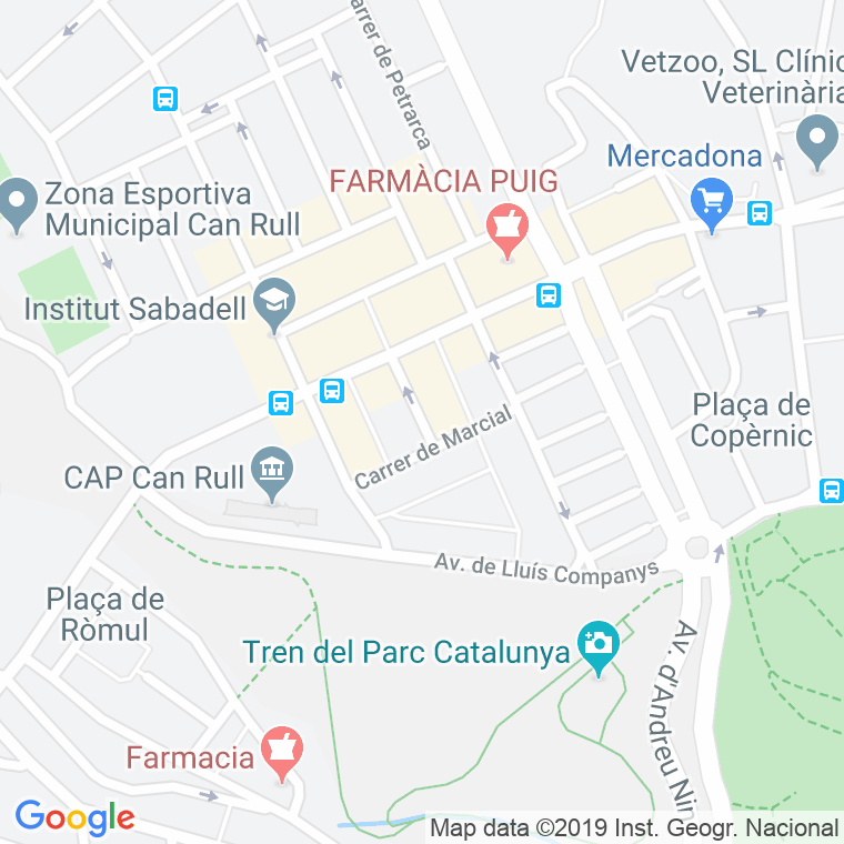 Código Postal calle Aristotil en Sabadell