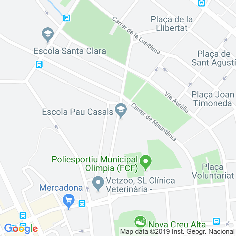Código Postal calle Atlanta en Sabadell