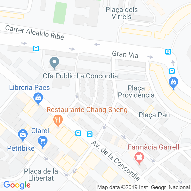 Código Postal calle Blau en Sabadell