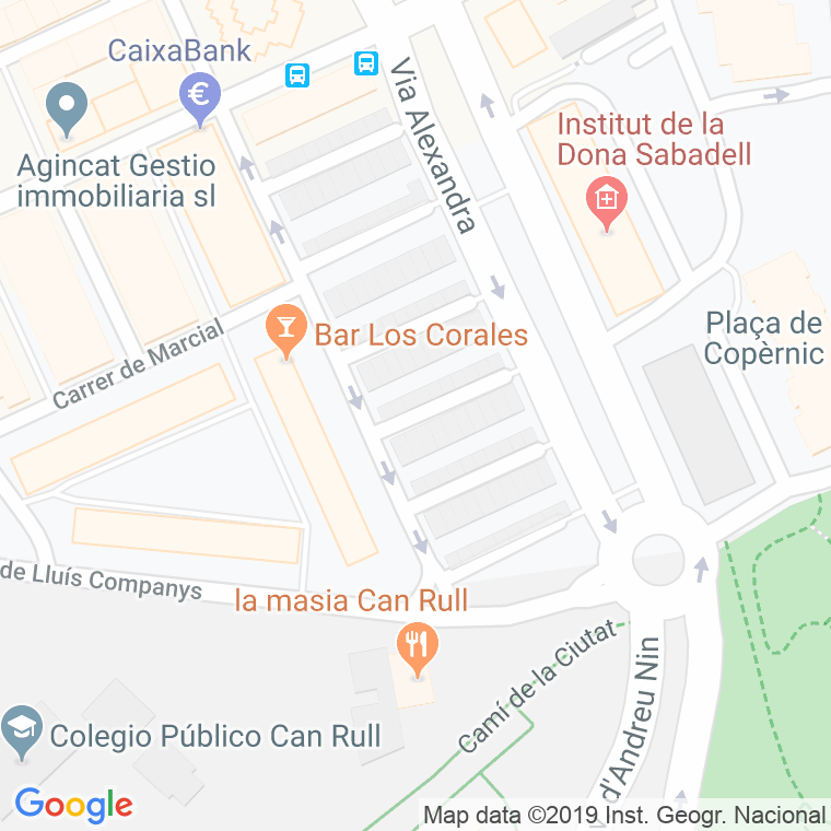 Código Postal calle Curial E Guelfa en Sabadell