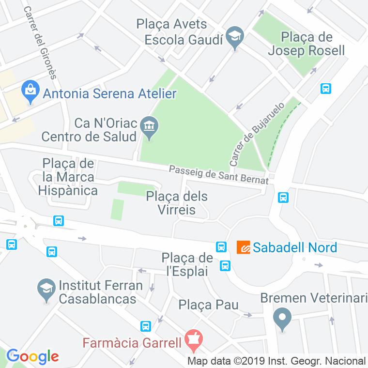 Código Postal calle Duc De Gandia en Sabadell